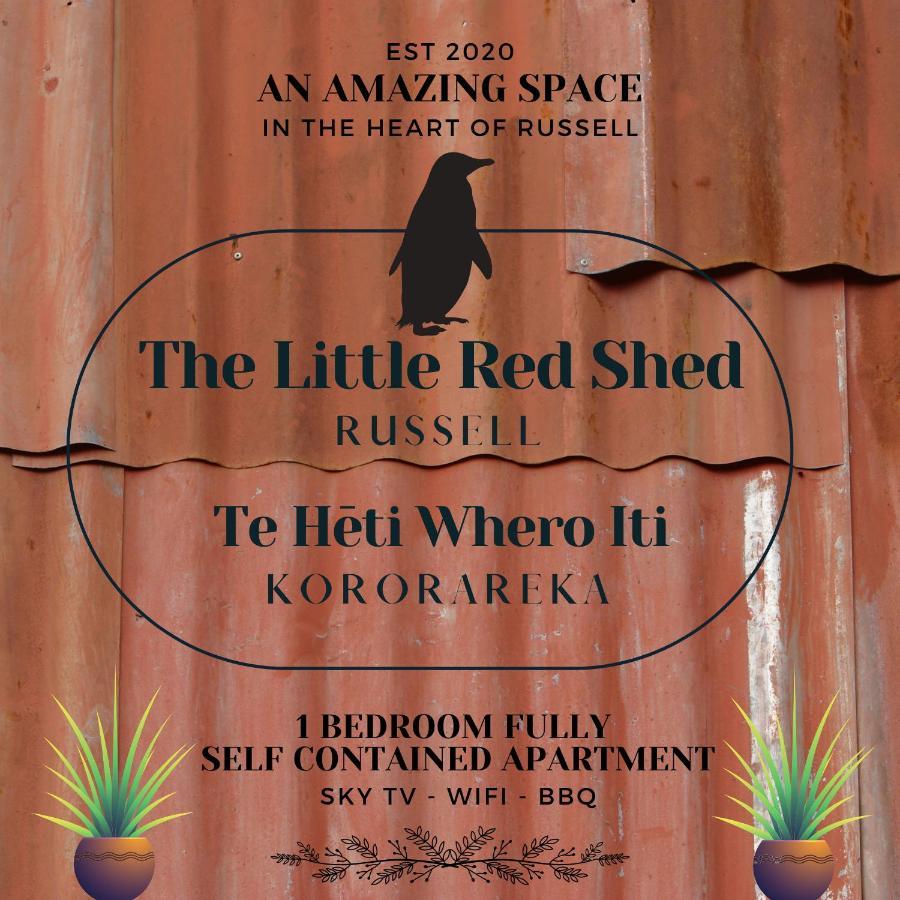 Villa The Little Red Shed Russell Exterior foto